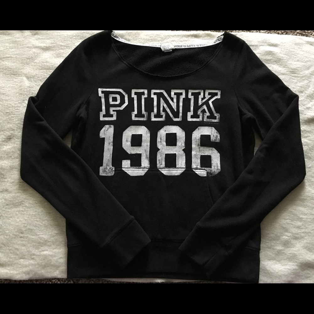 Scoop Neck Sweatshirt from Pink